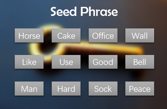 Používá Coinbase seed frázi?

