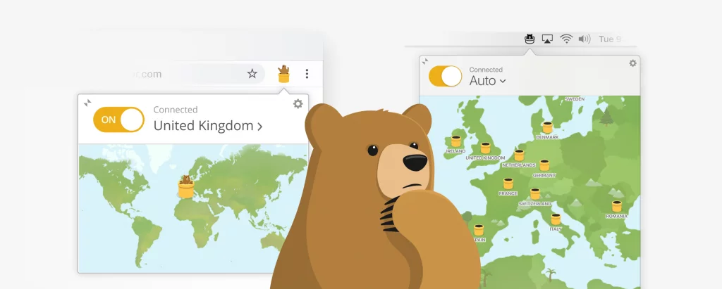 Bezplatná uživatelsky přívětivá VPN