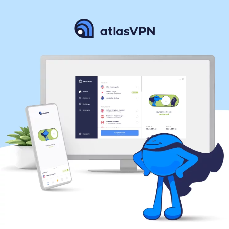 Atlas VPN SafeBrowser - blokování mobilní reklamy