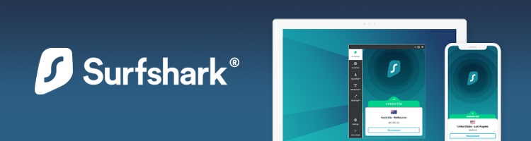 Surfshark - spolehlivá a levná VPN pro Chrome
