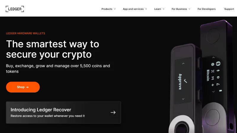 Ledger anonymní kryptopeněženka s no-KYC.