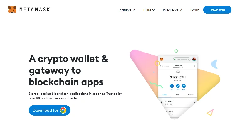 Metamask anonymní kryptopeněženka s no-KYC.