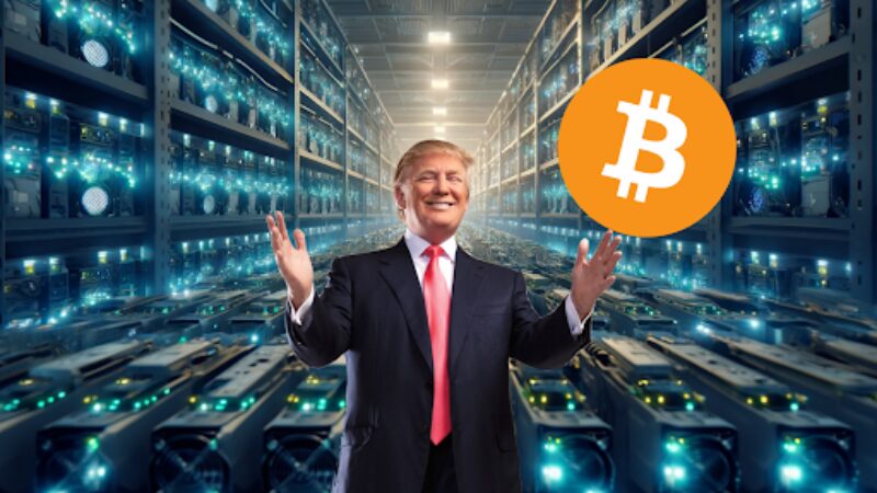 Setkání Donalda Trumpa s vedoucími představiteli amerického těžebního průmyslu bitcoinů v Mar-a-Lago.