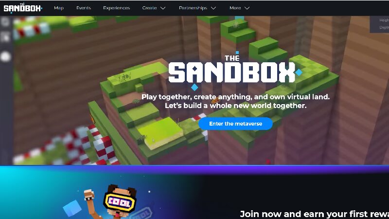 Společnost zabývající se vývojem blockchainových her Sandbox
