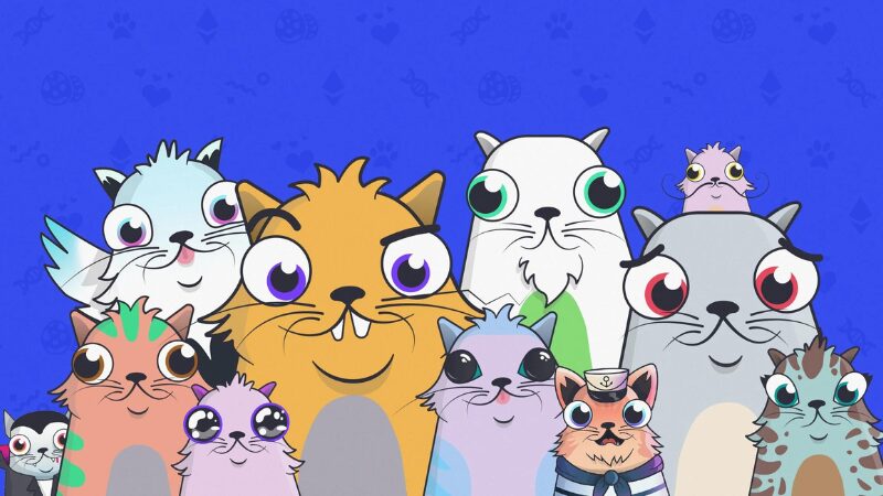 Hra Cryptokitties
