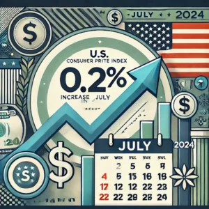 Index spotřebitelských cen v USA se v červenci podle očekávání zvýšil o 0,2 %