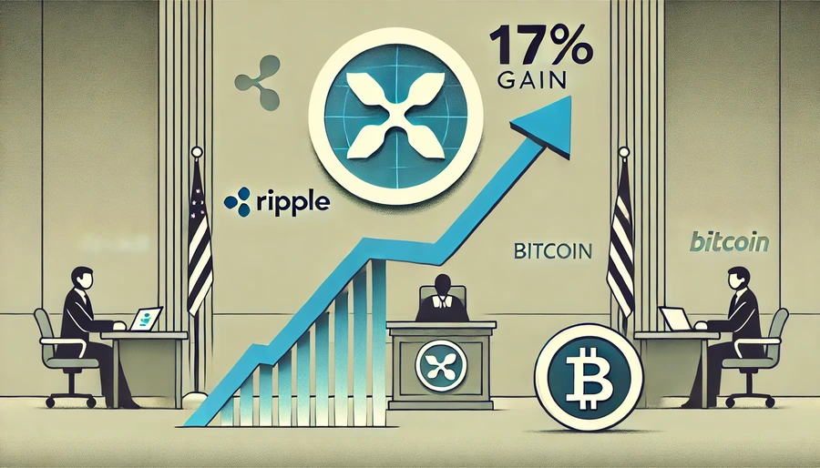 XRP překonává zisky Bitcoinu a roste o 17 %, protože se uzavírá kauza Ripple-SEC.