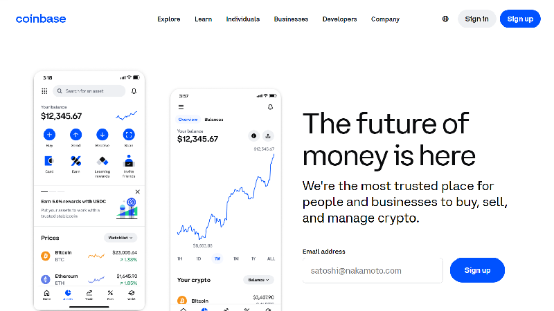 Coinbase p2p krypto směnárna
