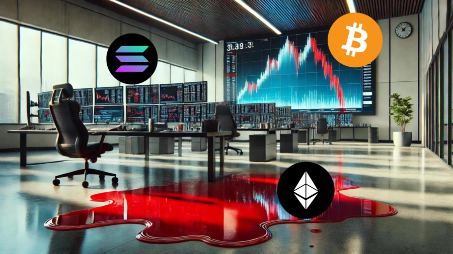 CryptoShock Velké odtoky z trhu dosáhly 305 milionů dolarů