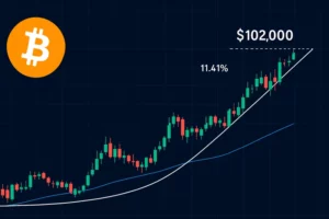Bitcoin se drží nad 90 000 USD a díky pozitivním tržním trendům by mohl překonat hranici 102 000 USD