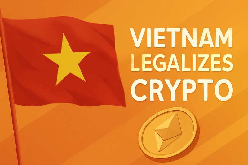 Vietnam legalizuje kryptoměny: nový zákon stanoví pravidla pro digitální aktiva
