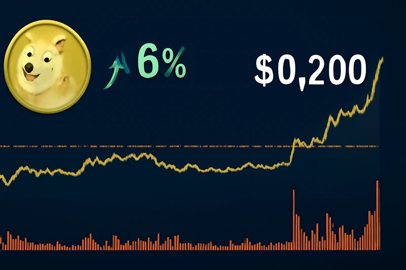 Dogecoin poskočil o 6 % díky institucionálním nákupům